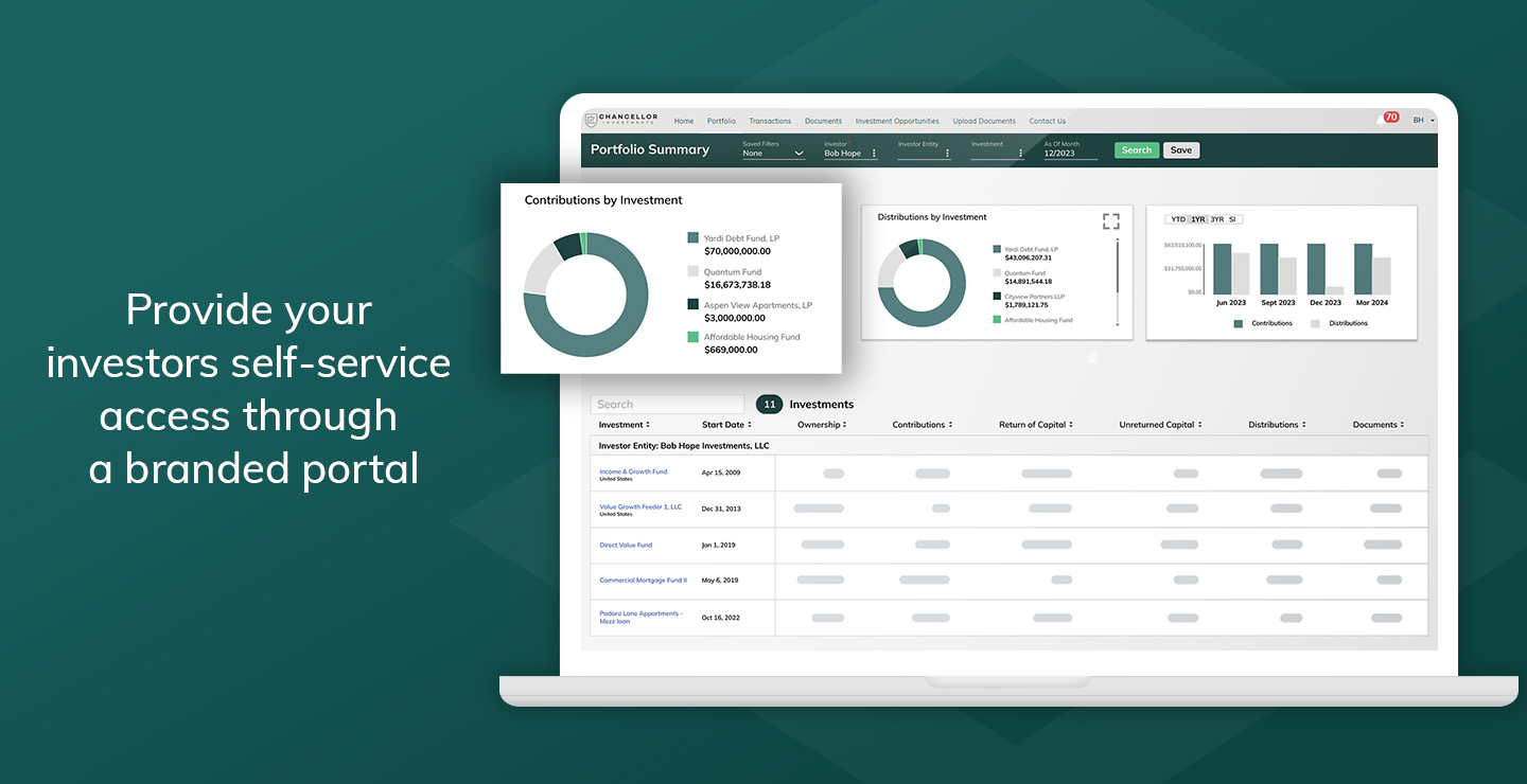 screenshot of Yardi Investment Manager